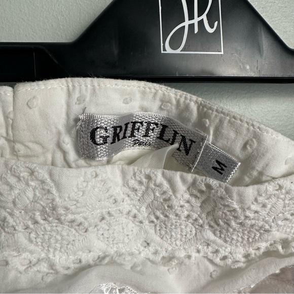 Vintag White A-Line Mini Skirt from Grifflin Paris in size US M - Picture 4 of 6